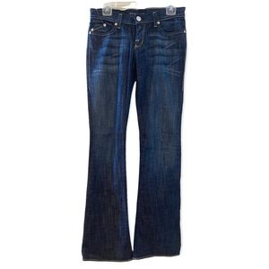 Rock & Republic Kassandra blue denim flared jeans  size 28 inseam 34” NWOT